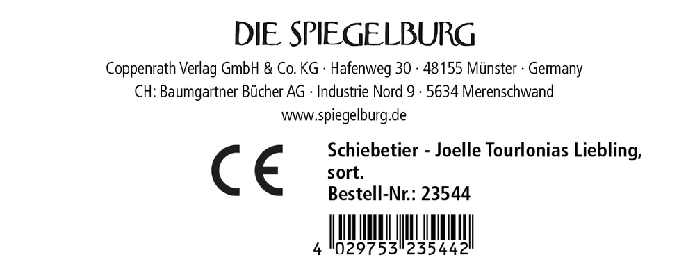 Hase, Schiebetier - Joelle Tourlonias Liebling