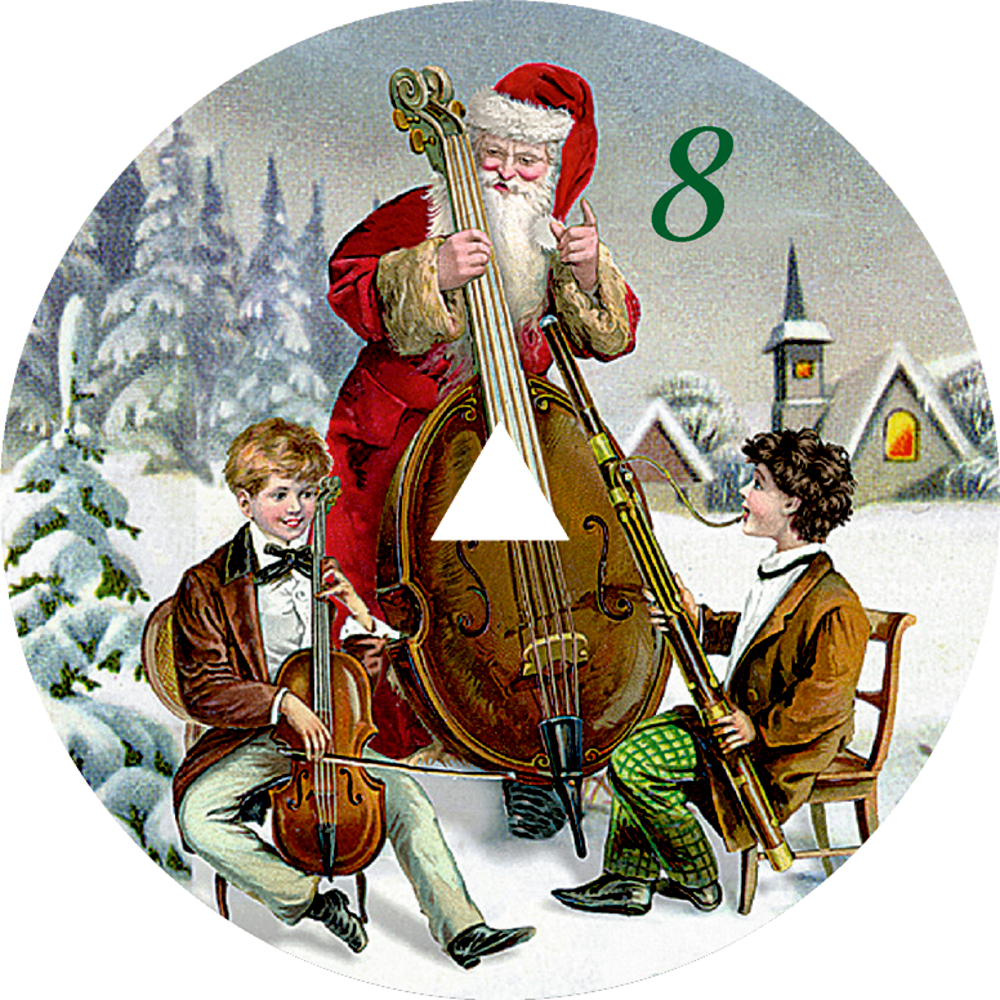 Vintage-Grammophon, Sound-Adventskalender (B. Behr)