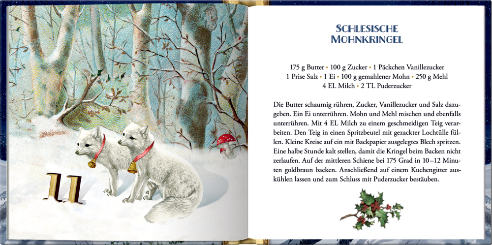 Raunächte und Winterzauber, Das kleine Adventsglück - Adventskalenderbuch (Behr)