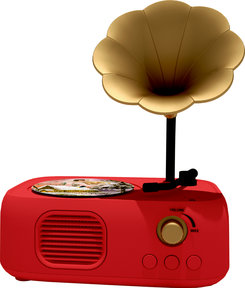 Vintage-Grammophon, Sound-Adventskalender (B. Behr)