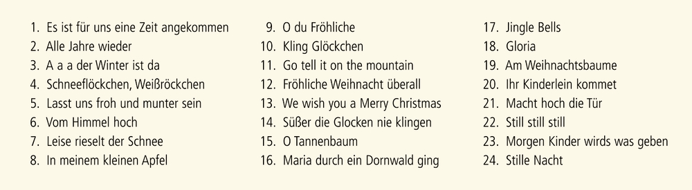 Fröhliche Weihnacht überall, Sound-Adventskalender
