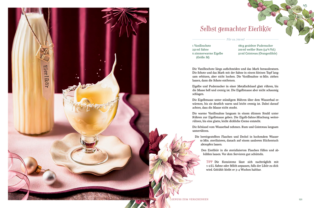 Alles Liebe zum Weihnachtsfest. Mit Rezepten und Kreativideen (Bastin)