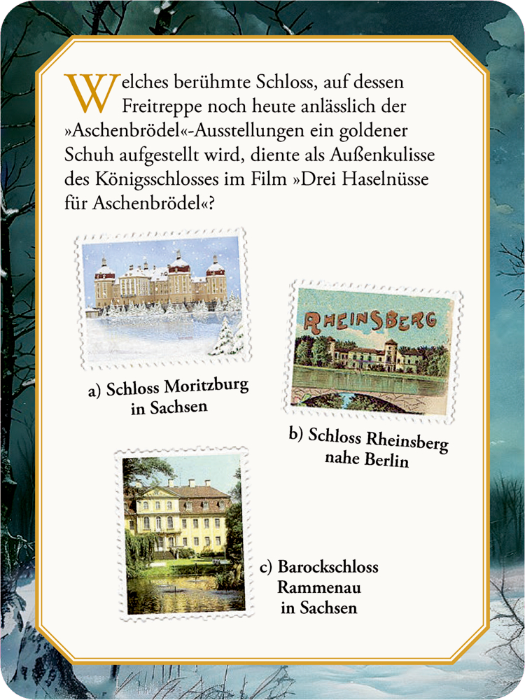 Drei Schüsse und ein Aschenbrödel, Krimi-Escape-Adventskalender-Spiel (Behr)