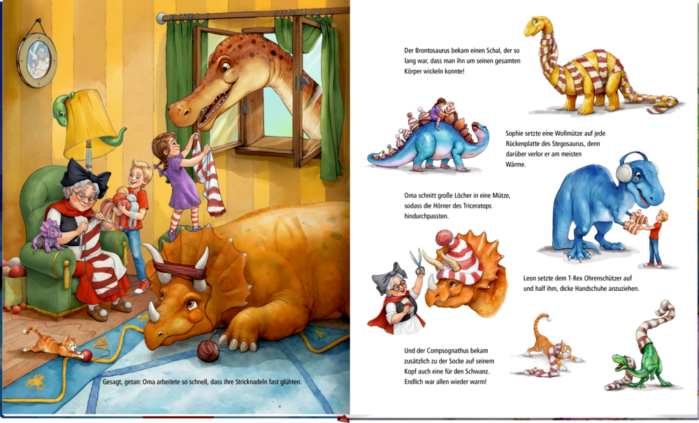 Dinosaurier feiern Weihnachten (Bd. 6)