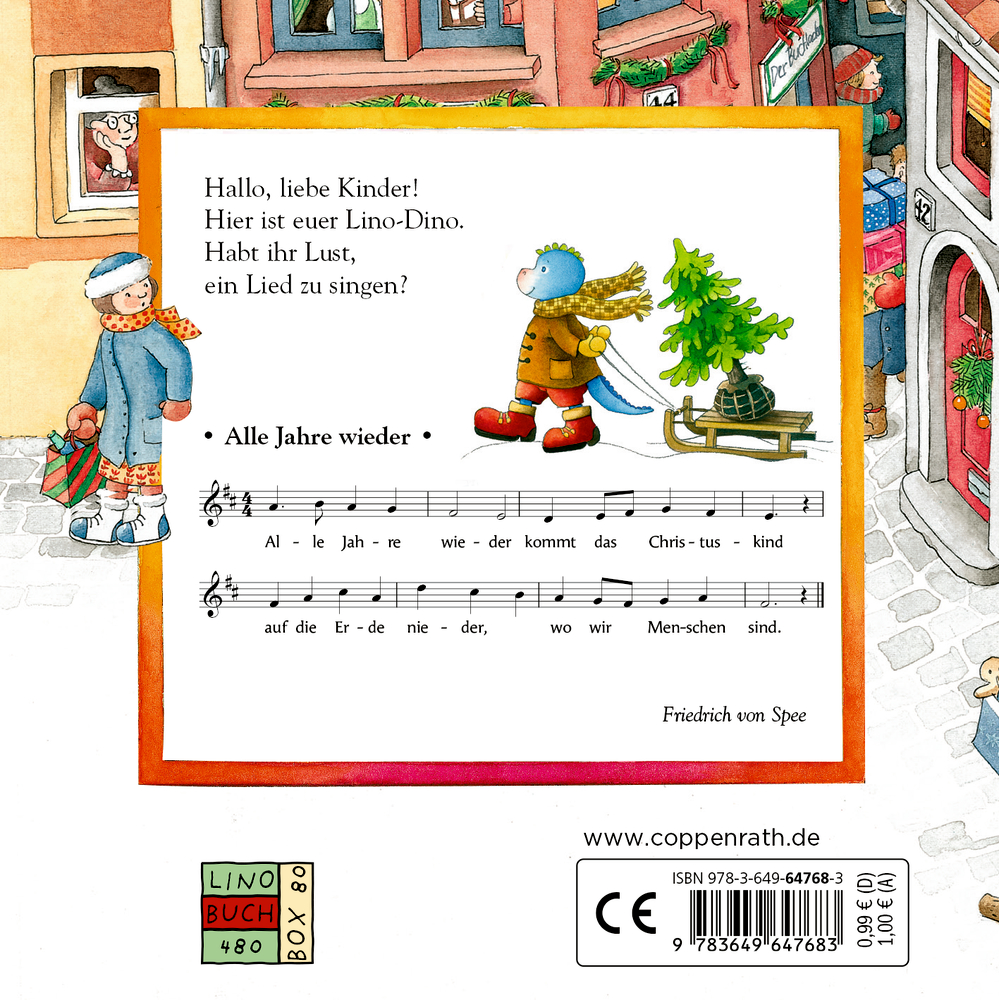 Linos Weihnachtsbücher (6 Lino-Bücher)