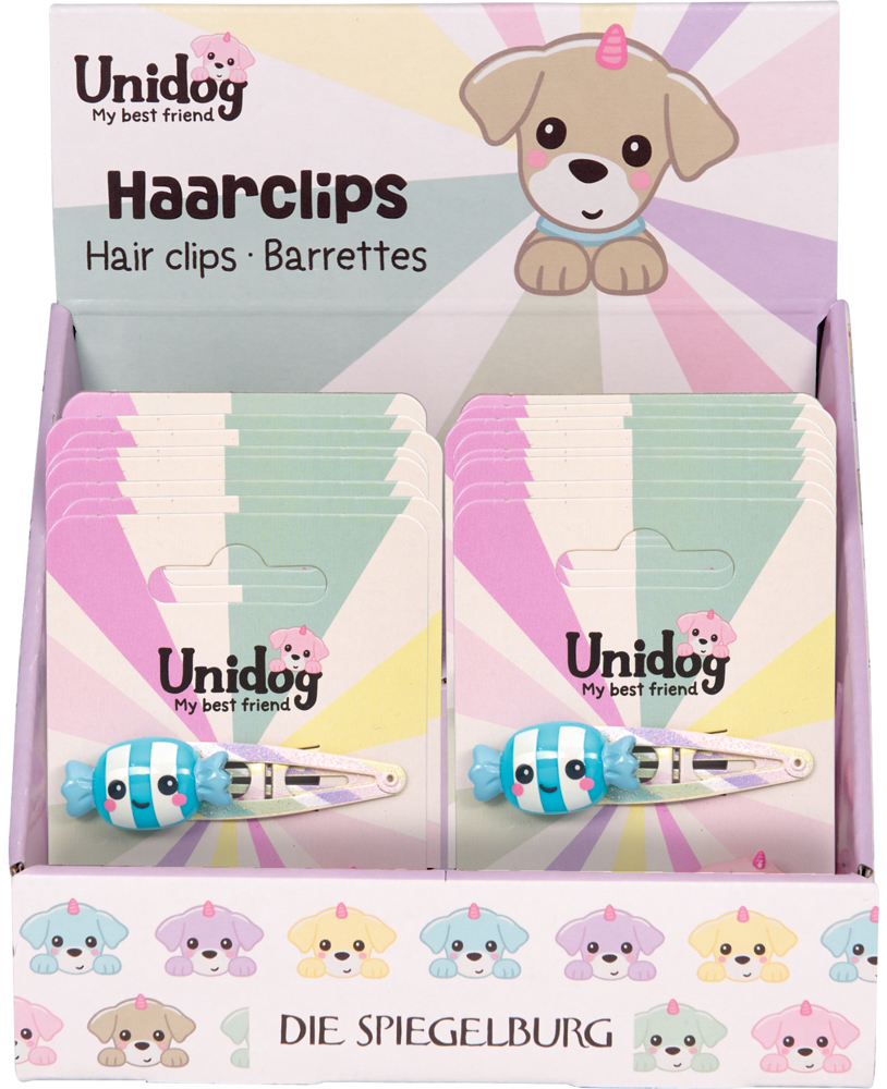 Haarclips Unidog