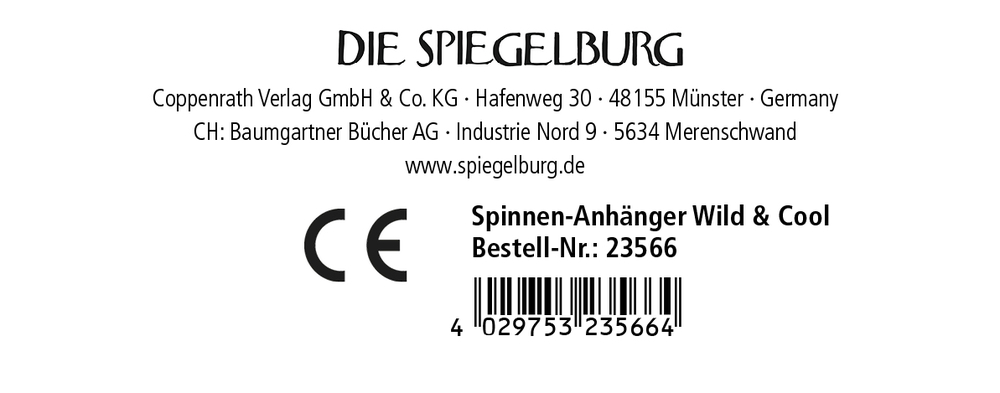 Spinnen-Anhänger Wild & Cool