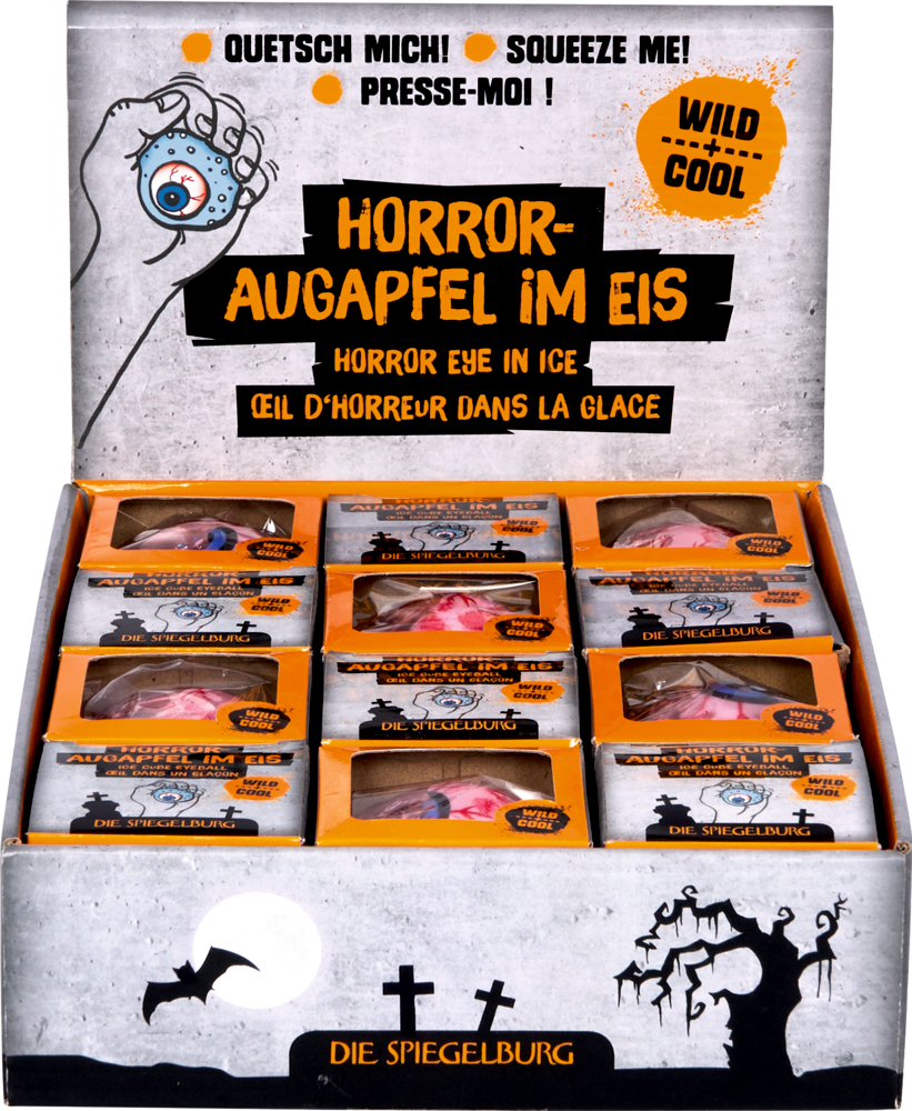 Horror-Augapfel im Eis Wild + Cool