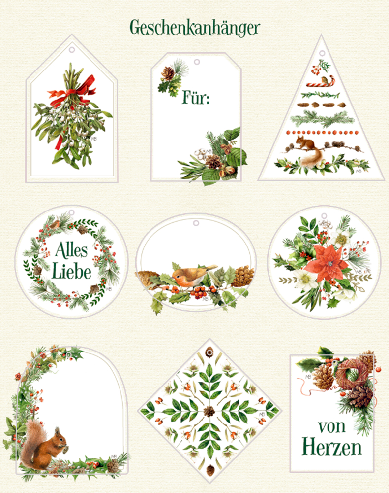 Geschenkpapier-Buch - Schöner schenken (Bastin/Zauberhafte Weihnachten)