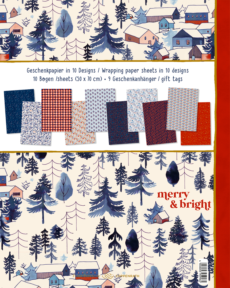 Geschenkpapier-Buch: Schöner schenken - Make a wish (Weihnachten)