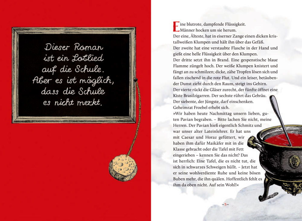 Kleine Schmuckausgabe: H. Spoerl, Die Feuerzangenbowle (B.Behr)